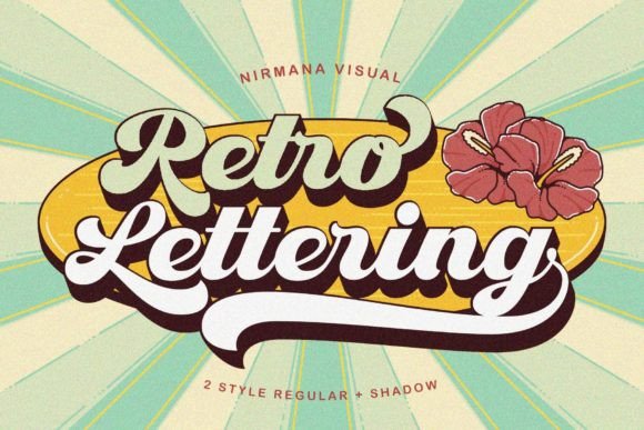 Download Retro Lettering - Premium Resources