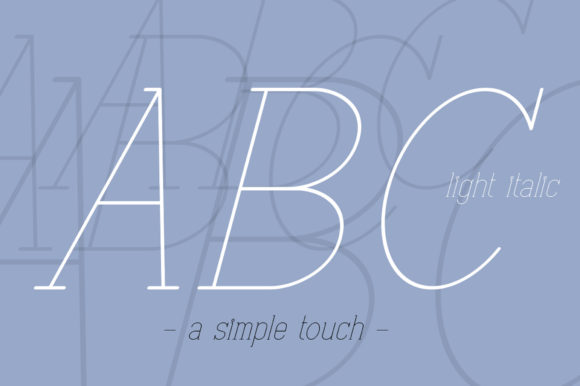 Download ABC Light Italic - Light Collection